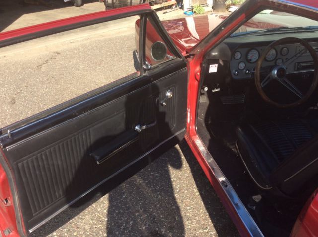1966 Red Pontiac GTO Coupe
