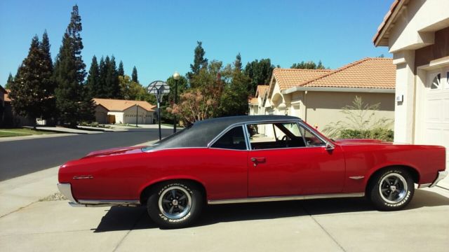 1966 Red Pontiac GTO Coupe