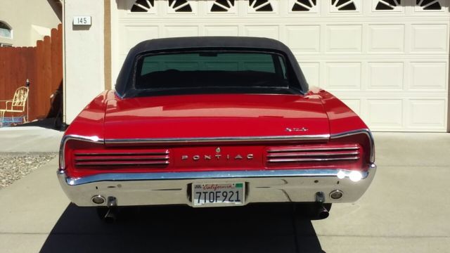 1966 Red Pontiac GTO Coupe