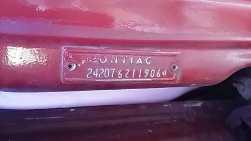 1966 Red Pontiac GTO Coupe