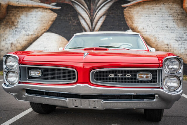 1966 Red Pontiac GTO Coupe