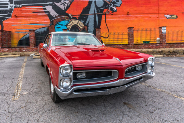 1966 Red Pontiac GTO Coupe