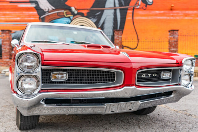 1966 Red Pontiac GTO Coupe