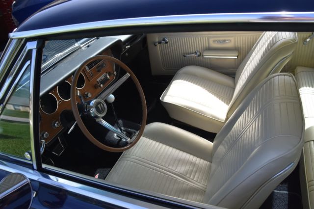 1966 Nightwatch Blue Pontiac GTO Coupe