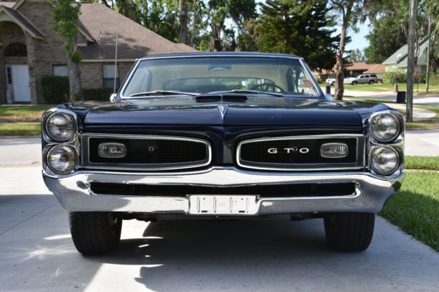 1966 Nightwatch Blue Pontiac GTO Coupe