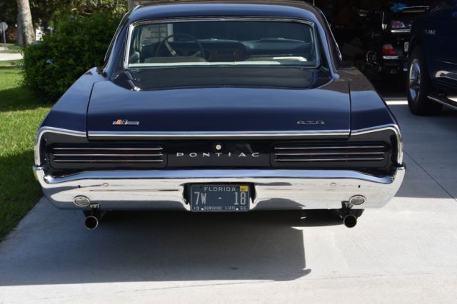 1966 Nightwatch Blue Pontiac GTO Coupe
