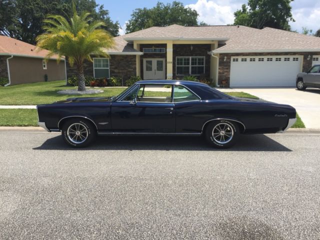 1966 Nightwatch Blue Pontiac GTO Coupe
