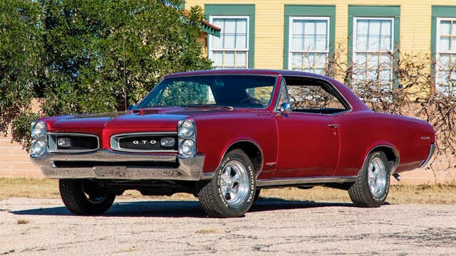 1966 Red Pontiac GTO Coupe