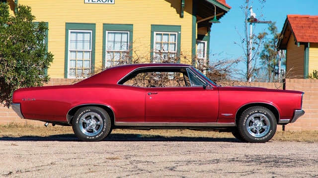 1966 Red Pontiac GTO Coupe
