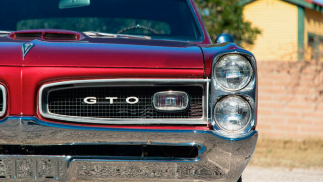 1966 Red Pontiac GTO Coupe