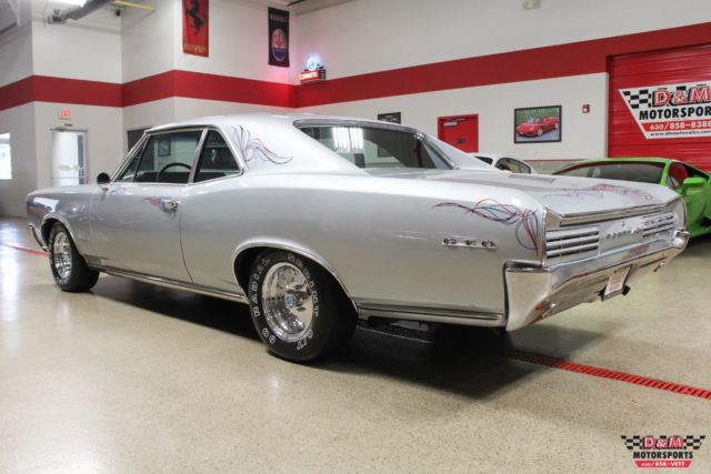 1966 Gray Pontiac GTO Post