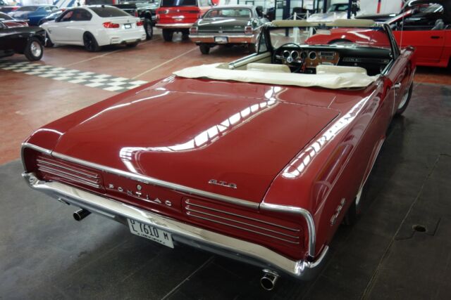 1966 Red Pontiac GTO Convertible