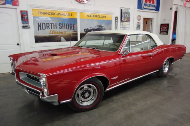 1966 Red Pontiac GTO Convertible