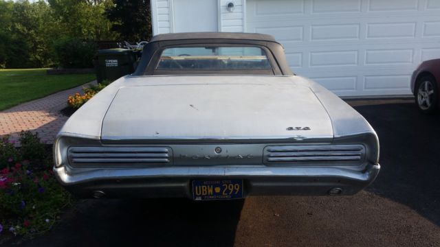 1966 RED Pontiac GTO Convertible