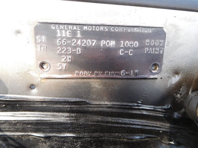 1966 White Pontiac GTO