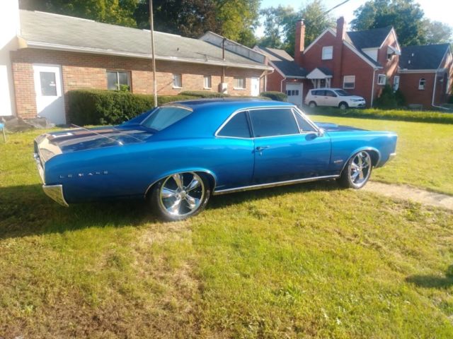 1966 Blue Pontiac Le Mans Coupe