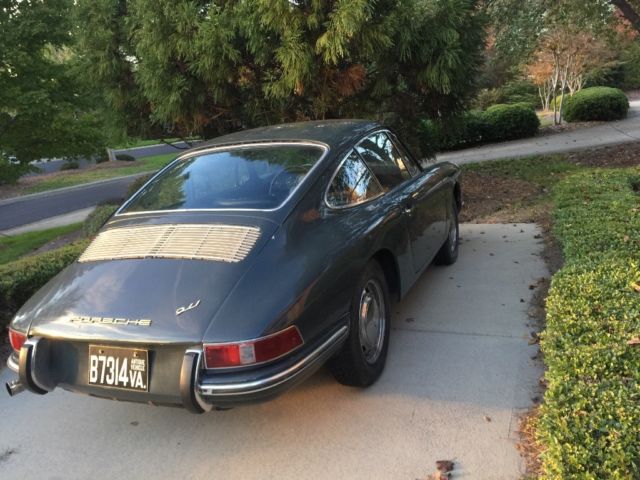 1966 Gray Porsche 911