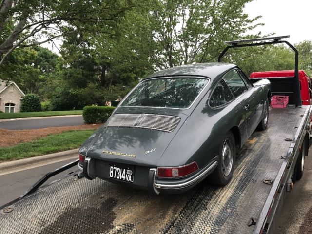 1966 Gray Porsche 911