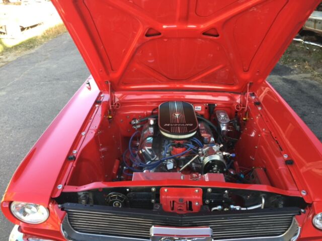 1966 Red Ford Mustang Convertible