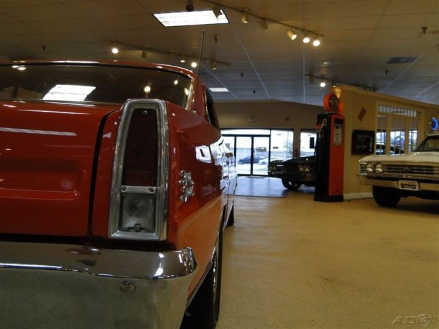 1966 Red Chevrolet Nova