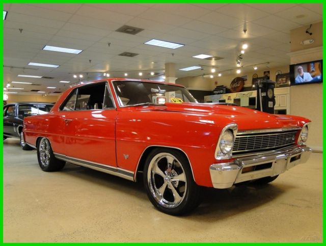 1966 Red Chevrolet Nova