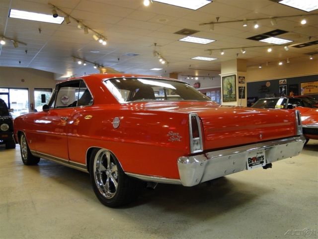 1966 Red Chevrolet Nova
