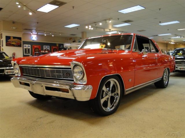 1966 Red Chevrolet Nova