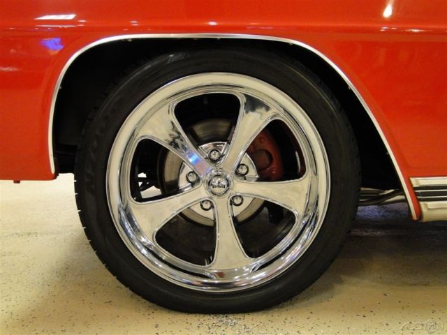 1966 Red Chevrolet Nova