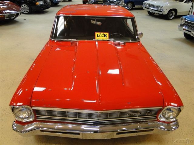 1966 Red Chevrolet Nova