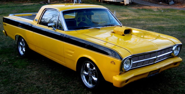 1966 Yellow Ford Ranchero Wagon