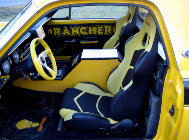 1966 Yellow Ford Ranchero Wagon