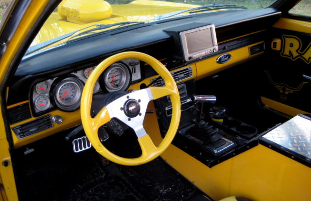 1966 Yellow Ford Ranchero Wagon