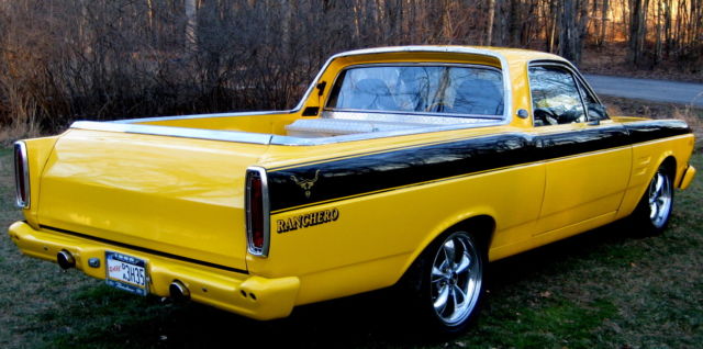 1966 Yellow Ford Ranchero Wagon