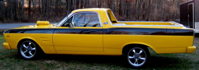 1966 Yellow Ford Ranchero Wagon