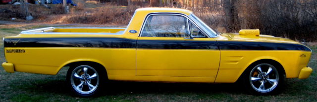 1966 Yellow Ford Ranchero Wagon