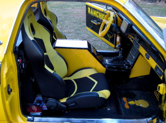 1966 Yellow Ford Ranchero Wagon