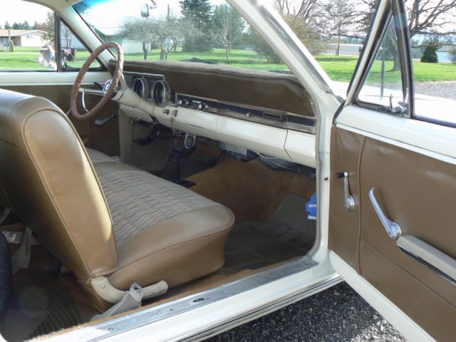 1966 White Ford Ranchero Standard Cab Pickup