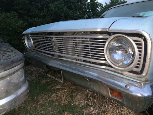1966 Blue Ford Ranchero Standard Cab Pickup