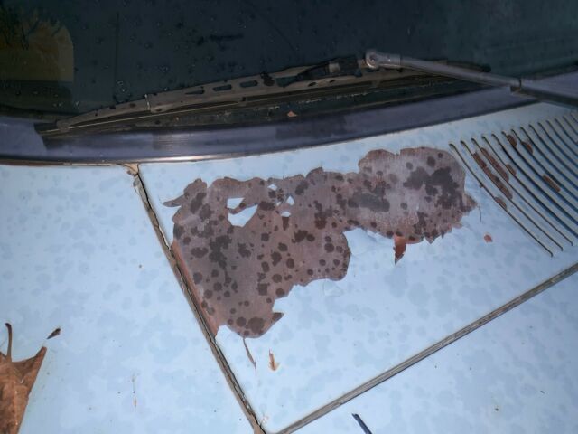 1966 Blue Ford Ranchero Standard Cab Pickup