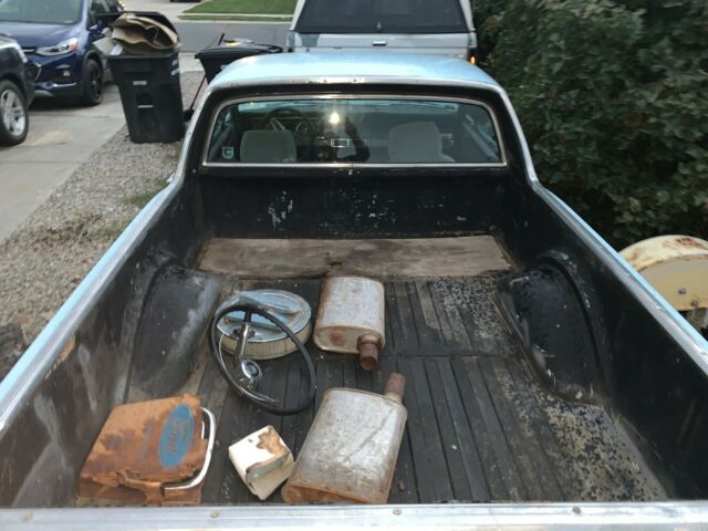 1966 Blue Ford Ranchero Standard Cab Pickup
