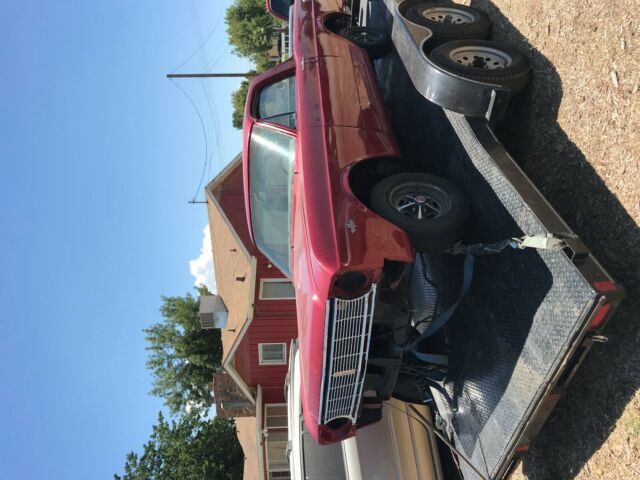 1966 Burgundy Ford Ranchero Standard Cab Pickup