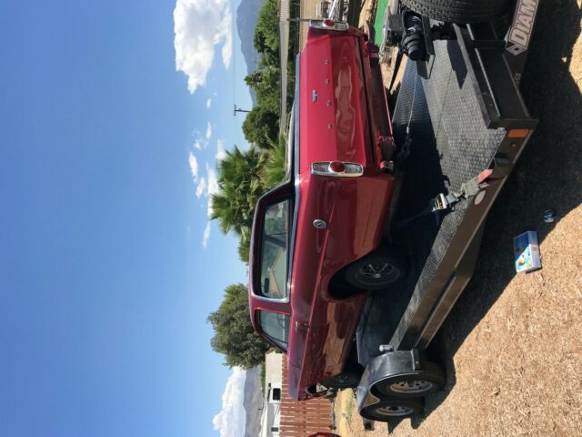 1966 Burgundy Ford Ranchero Standard Cab Pickup