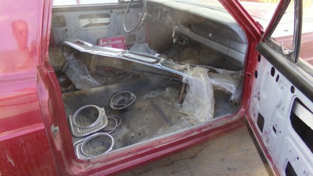 1966 Burgundy Ford Ranchero Standard Cab Pickup