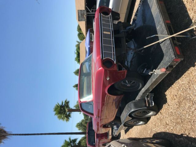 1966 Burgundy Ford Ranchero Standard Cab Pickup