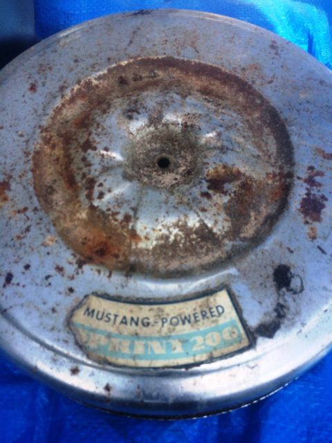 1966 Primer black and yellow Ford Mustang 2 door coupe