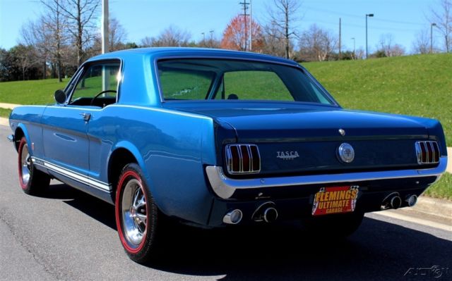 1966 Blue Ford Mustang Coupe