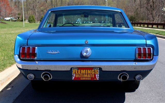 1966 Blue Ford Mustang Coupe
