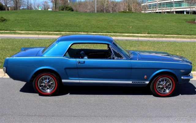 1966 Blue Ford Mustang Coupe