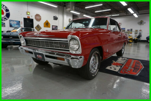 1966 Red Chevrolet Nova