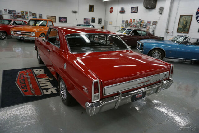 1966 Red Chevrolet Nova